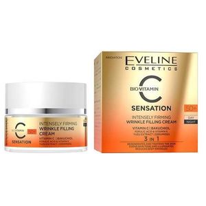 کرم ضد چروک اولاین مدل vitamin c حجم 50 میلی لیتر